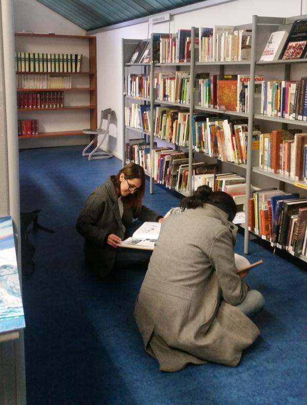 A la médiathèque de Mazamet