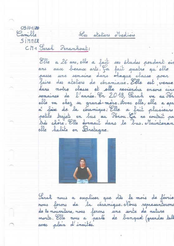 Texte Camille