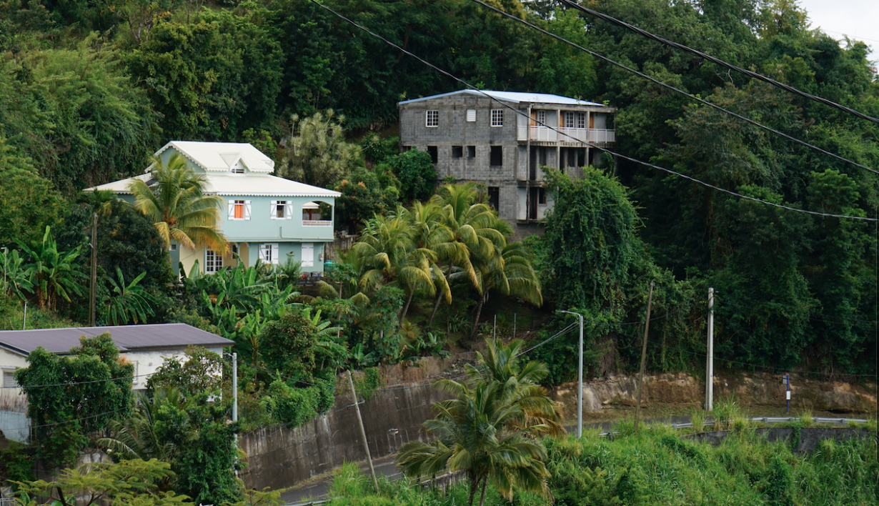 la vue depuis l'école