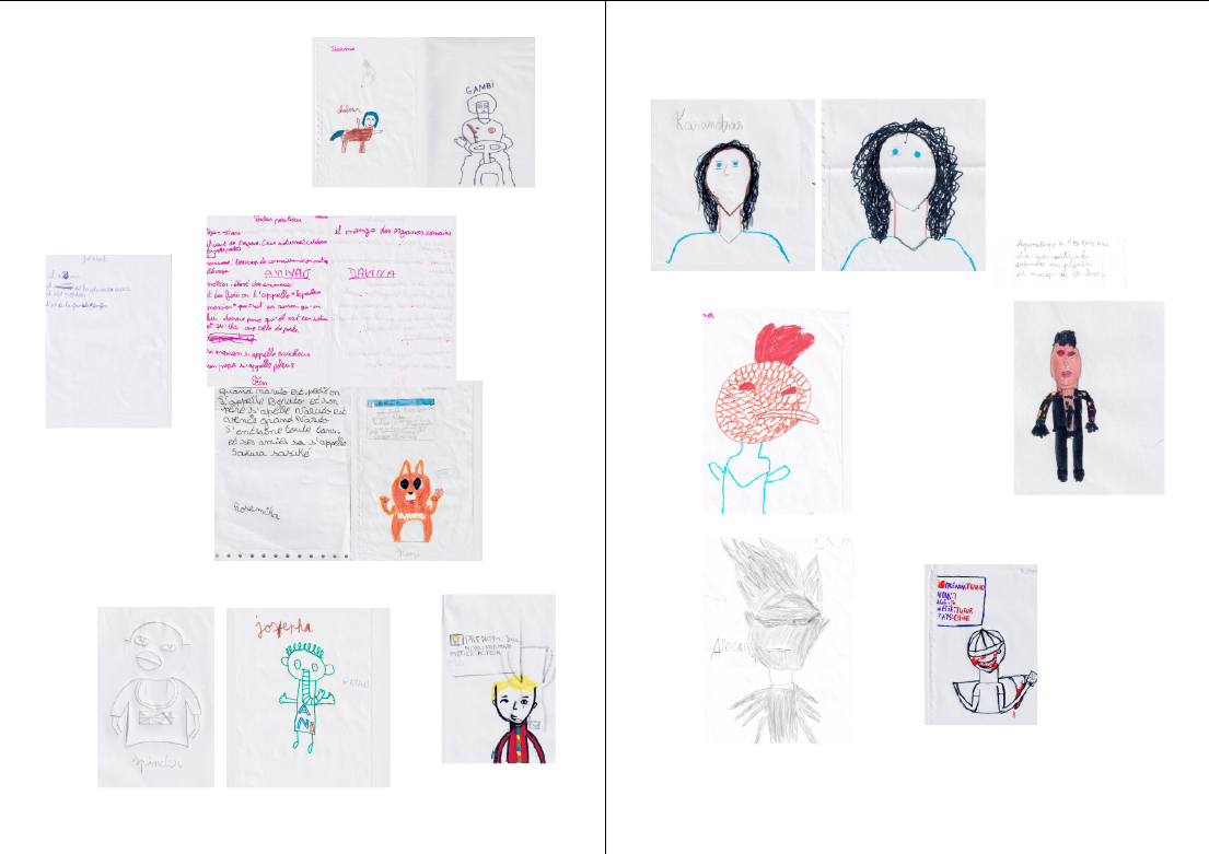 portraits et textes