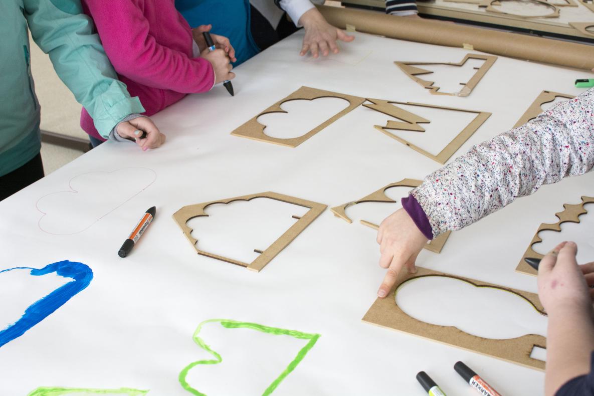 Atelier 11, Fresque & Écriture, 13 janvier