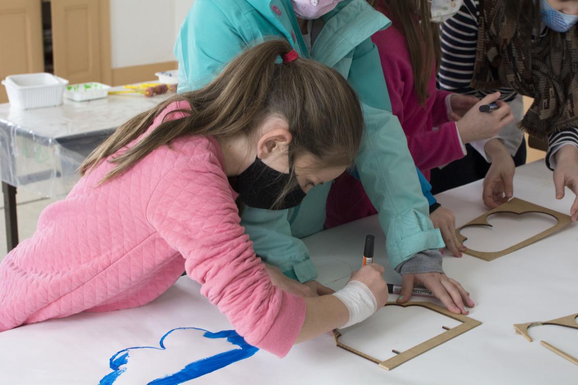 Atelier 11, Fresque & Écriture, 13 janvier