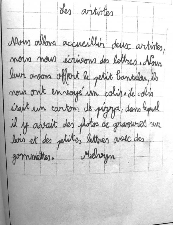 les artistes - Melvyn