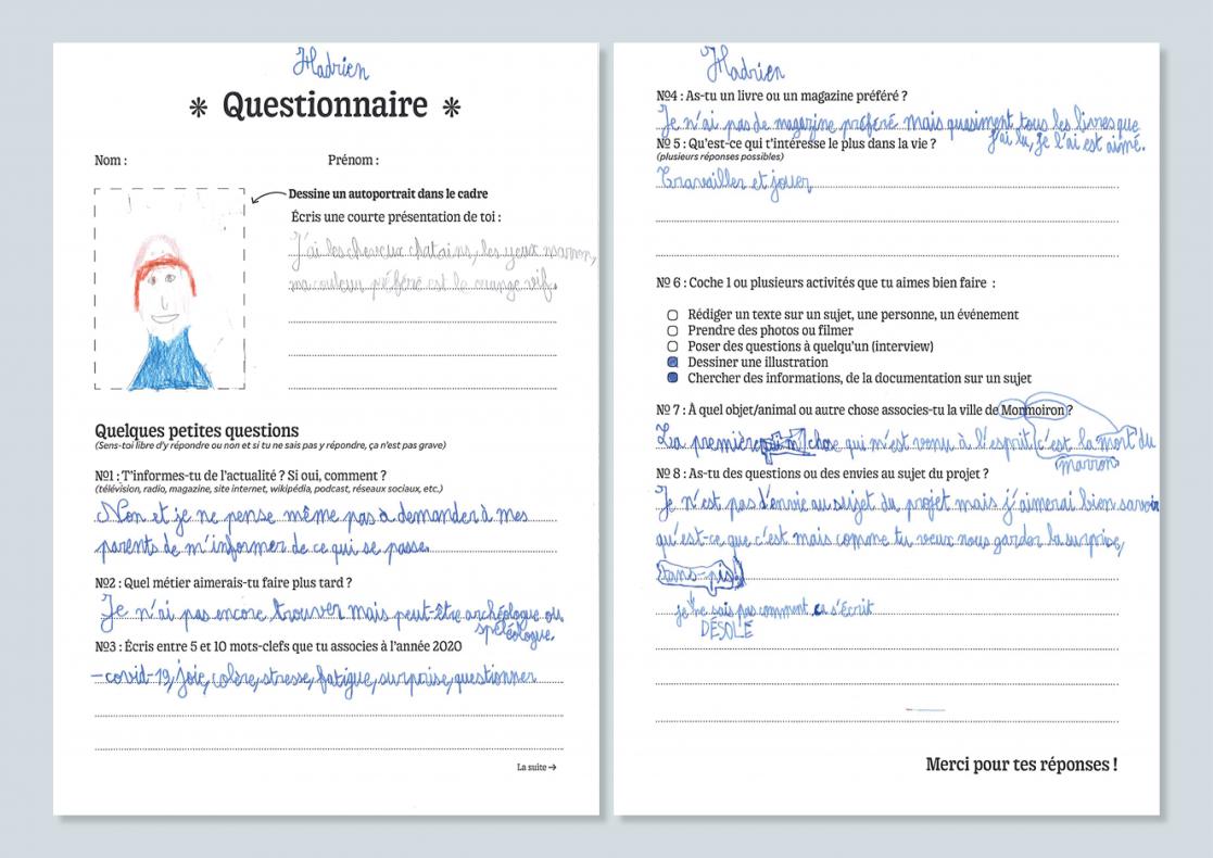 Questionnaire individuel 