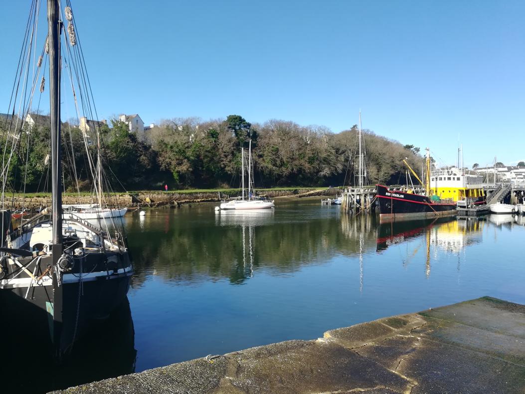 Le "Port-Rhu" de Douarnenez, février 2021