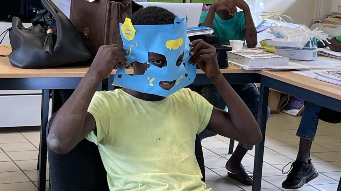 Masque papier