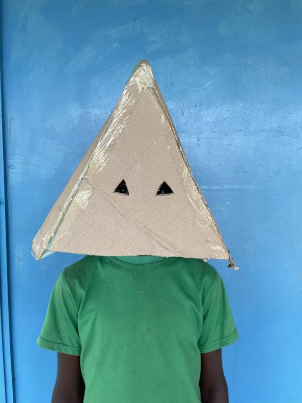 Masque en carton