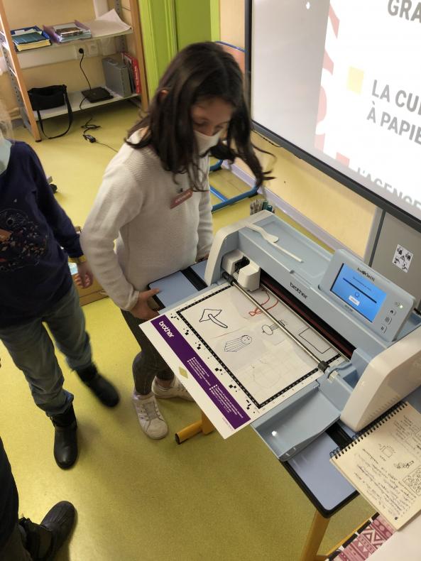 découverte du plotter de découpe