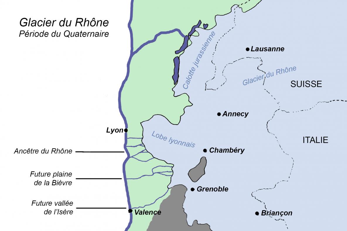 Carte du glacier
