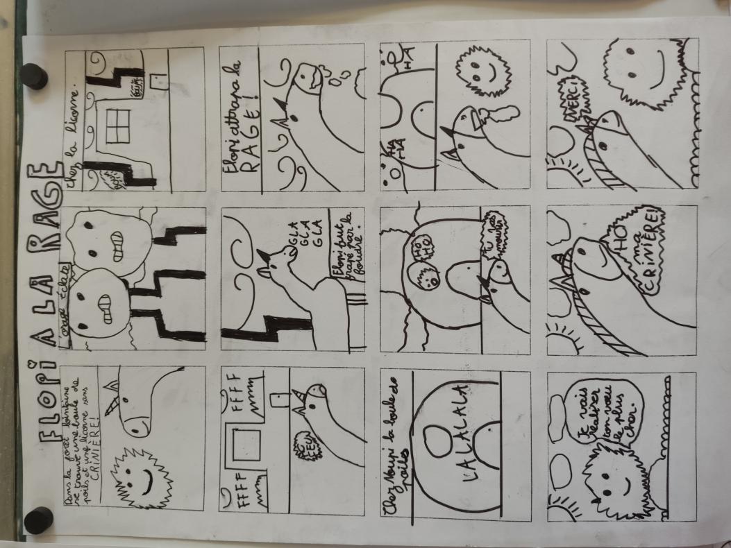 planches de bande dessinée finales