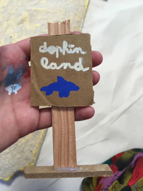 panneau dauphin land