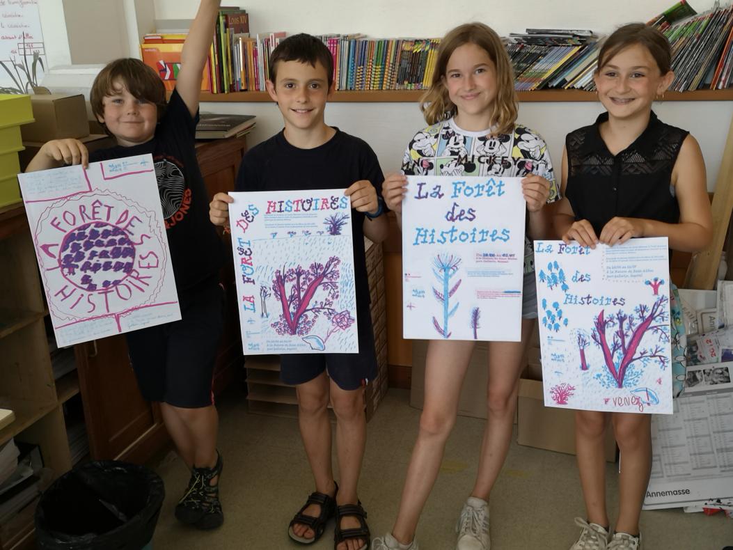 des graphistes en herbe