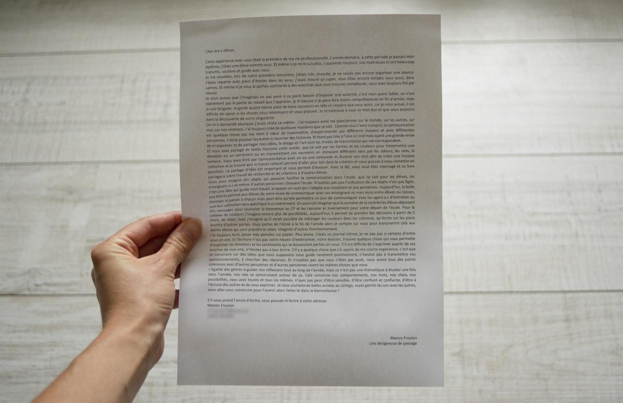 Lettre.