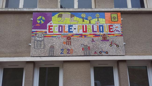 Façade de l'école
