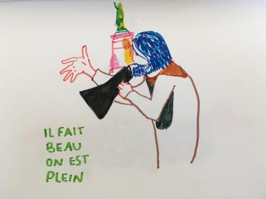 Quelques dessins préparatoires