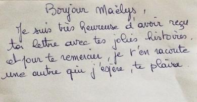 Les correspondances