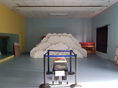 installation numérique sculpture videomapping