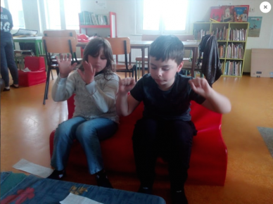 Répétition de la Musique des mains