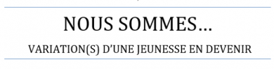 Variation(s) d'une jeunesse en devenir