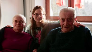 Clarisse et ses arrière-arrière-grands-parents 