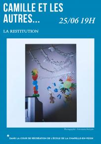 affiche de la restitution