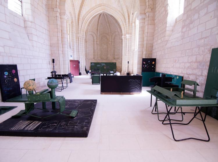 Exposition à l'Abbaye de Fontevraud le 9 juin 2018