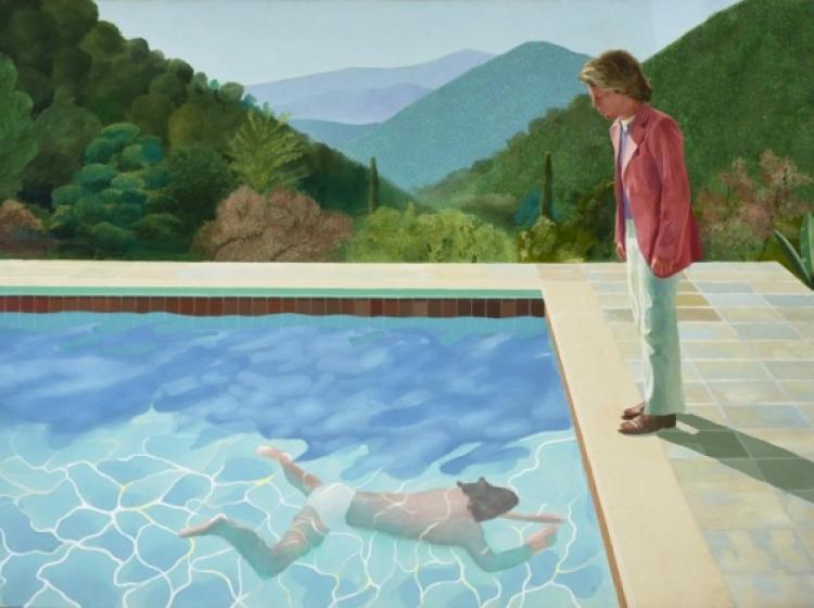 Hockney, David, Portrait of an Artist (Pool with Two Figures), 1972