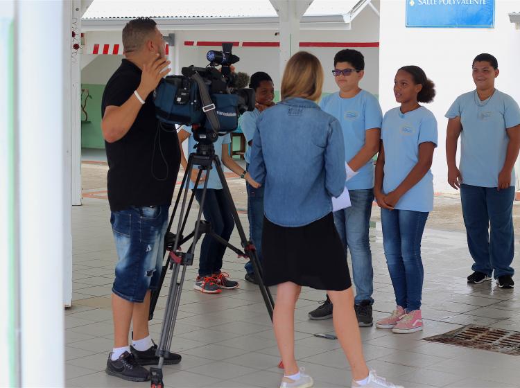 Reportage du journaliste Alex Robin de la chaîne TV Guadeloupe 1ère dans le journal de 13h du 31 mai 2019.