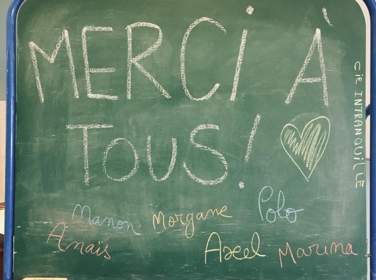 Merci à tous !
