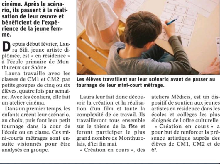 Article vosges matin