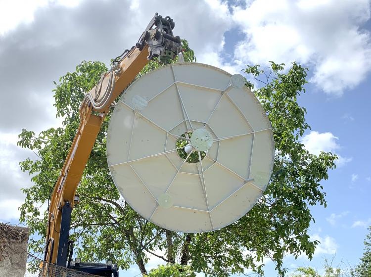 installation du Banc des saisons à Verrières