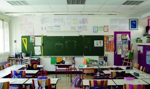 salle de classe de Georges Bouyx 