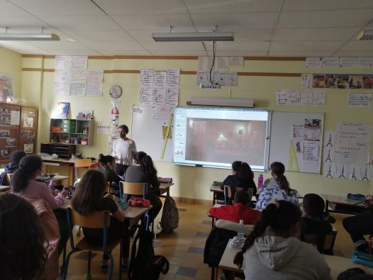 La classe de CM2, Ecole du Centre, Le Teil