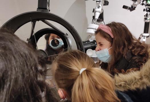 Les élèves de Trévenans au Planétarium de Belfort