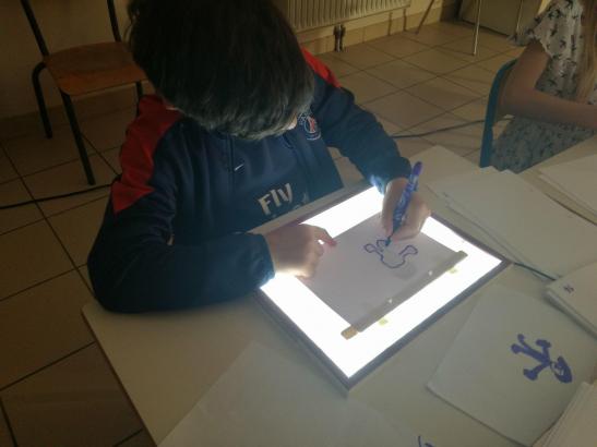 Photos de l'Atelier "transformez vos lettres"