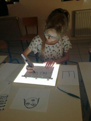 Photos de l'Atelier "transformez vos lettres"