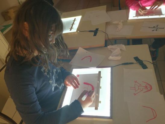 Photos de l'Atelier "transformez vos lettres"