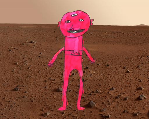 Les habitants de la planète Mars 2
