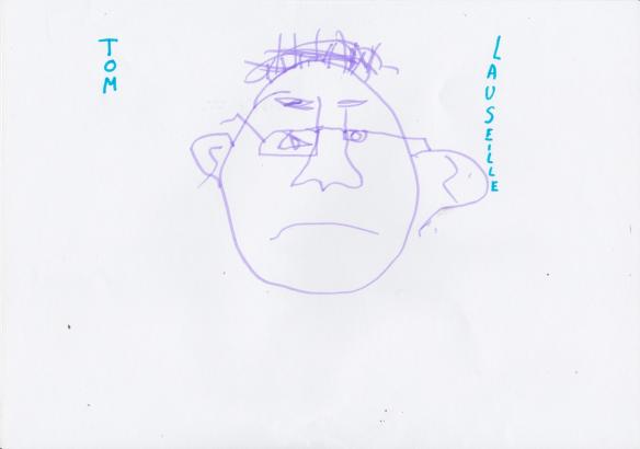Autoportrait à la main opposée (Cm1)