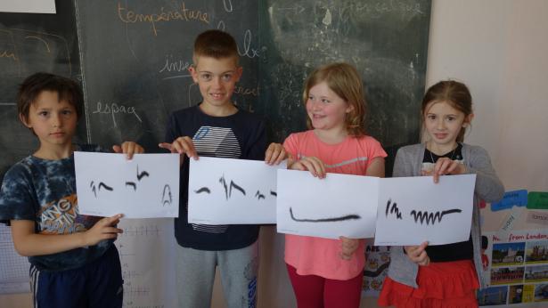 Spectrogramme intégral de la séquence de chant des Accenteurs mouchet (Guillaume, Yanis, Elisa et Elyne)