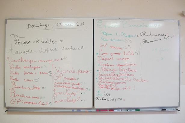 Post-production à l’école de Seyne