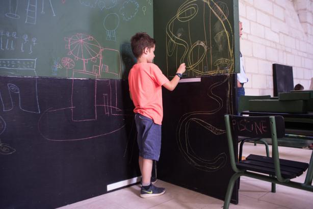 Exposition à l'Abbaye de Fontevraud le 9 juin 2018