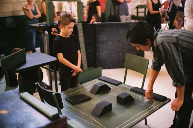 Exposition à l'Abbaye de Fontevraud le 9 juin 2018