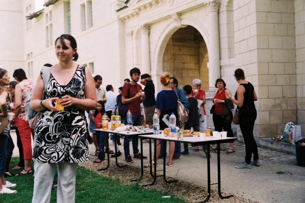 Exposition à l'Abbaye de Fontevraud le 9 juin 2018