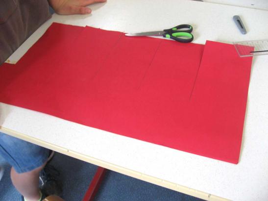 fabrication de corbeilles en papier