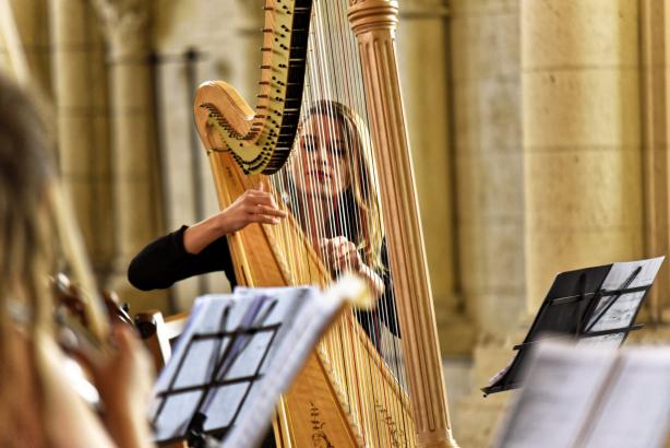 Souvenirs du concert : les musiciens de l’ensemble Les Anges Vagabonds