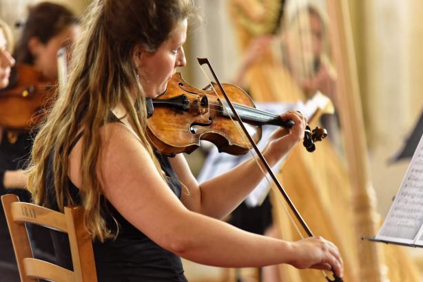 Souvenirs du concert : les musiciens de l’ensemble Les Anges Vagabonds