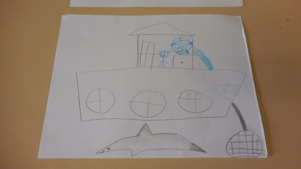 Marionnettes en construction #2 – Les Dauphins