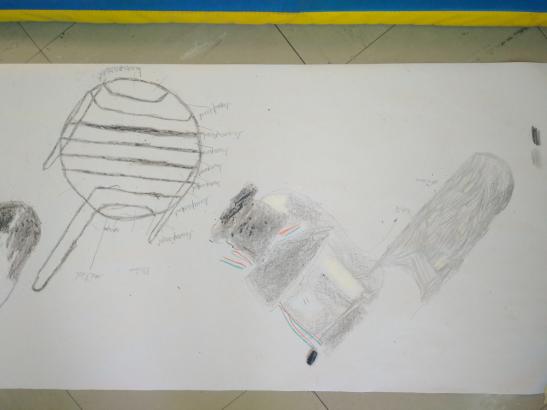 Dessin d'ombres d'objets - Atelier de l'éclaireur