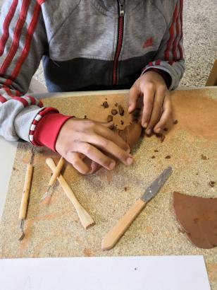 Zézettes de Lou Malhoulet, pâtissez-tapissez, Création en cours